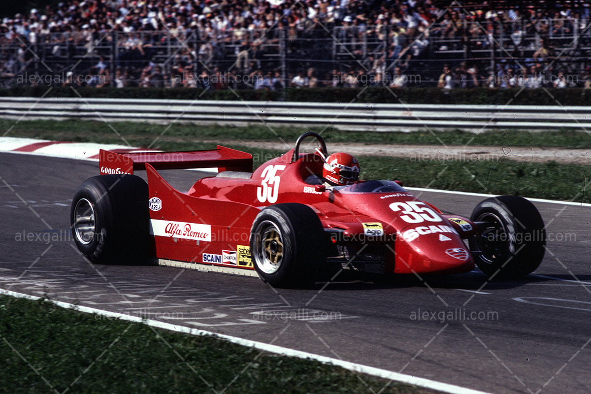 F1 1979 Bruno Giacomelli - Alfa Romeo 177 - 19790053