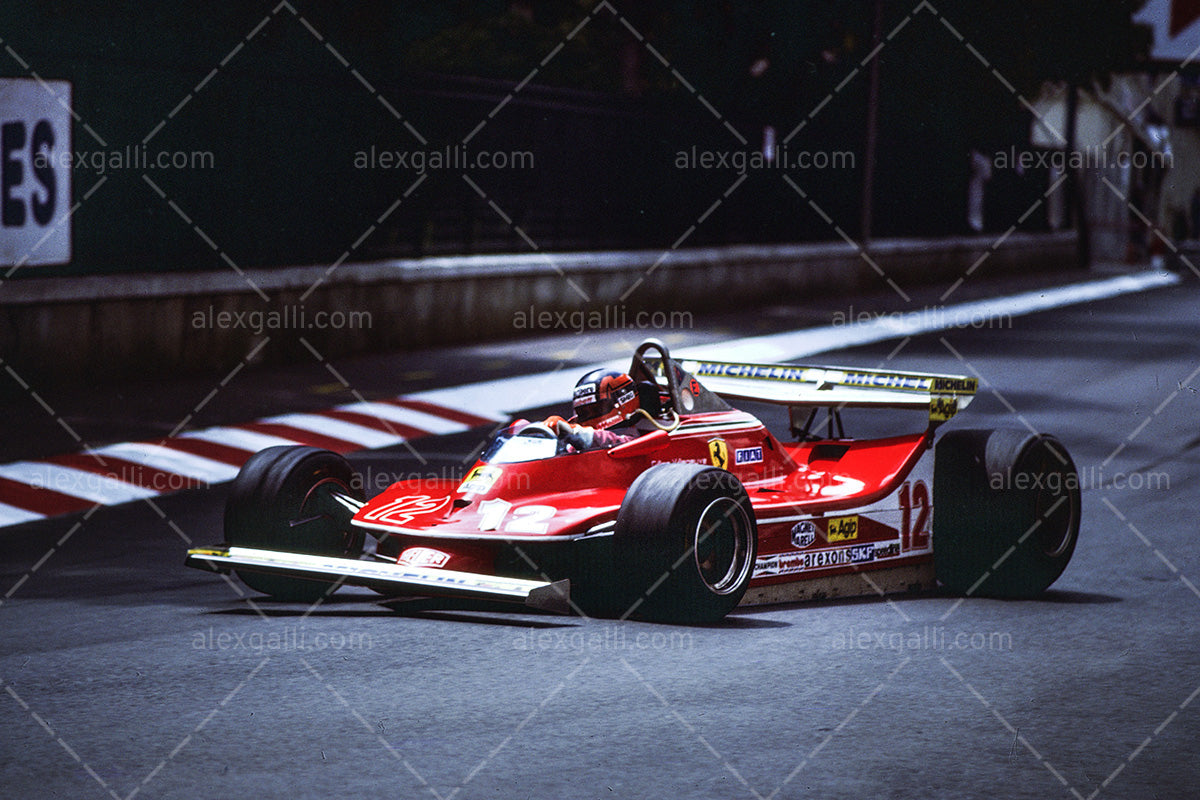 F1 1979 Gilles Villeneuve - Ferrari 312 T4 - 19790065