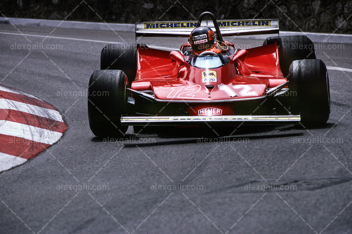 F1 1979 Gilles Villeneuve - Ferrari 312 T4 - 19790066