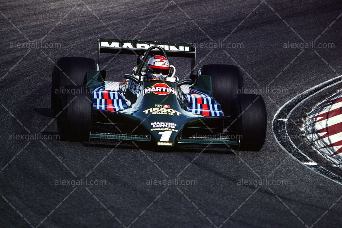 F1 1979 Mario Andretti - Lotus 80 - 19790085