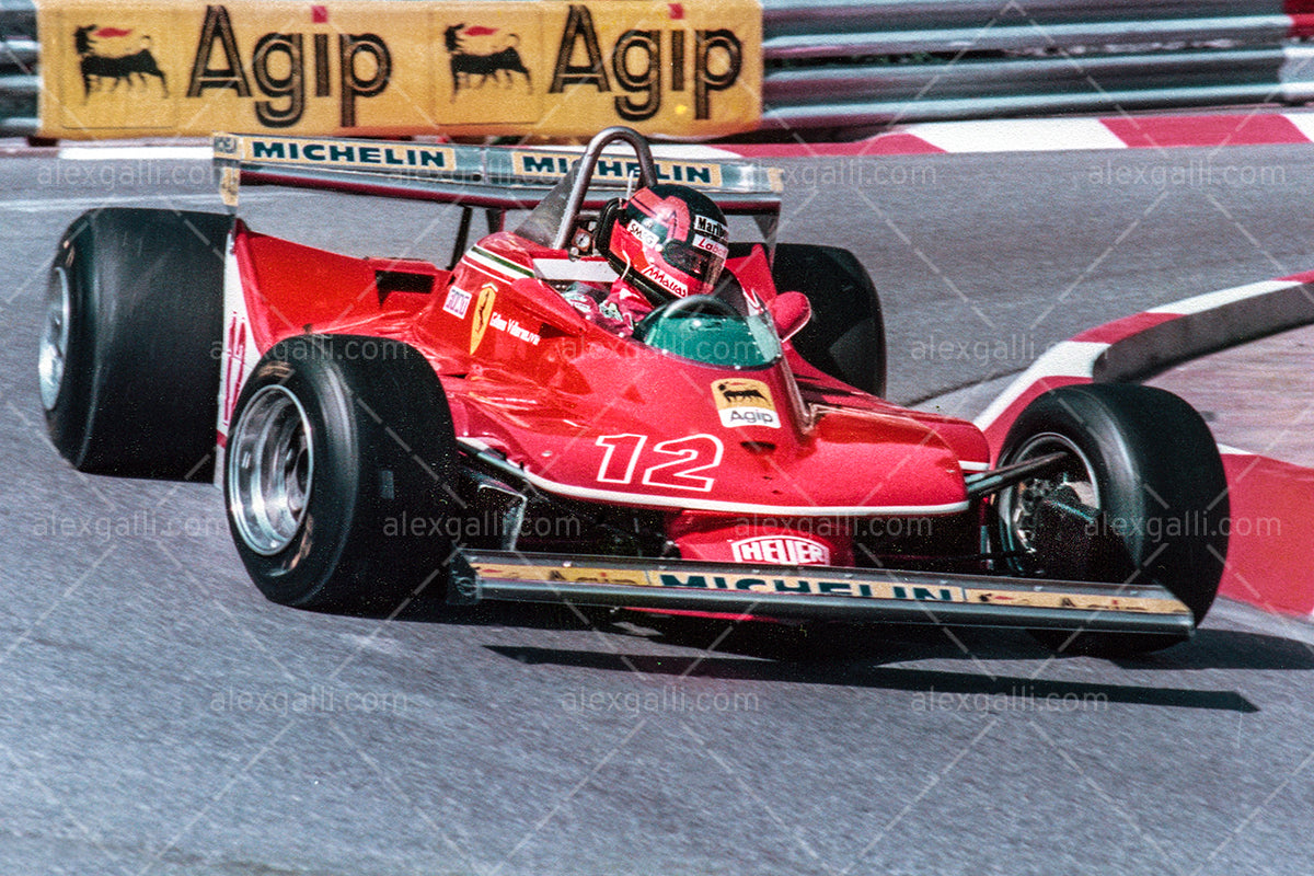 F1 1979 Gilles Villeneuve - Ferrari 312 T4 - 19790007