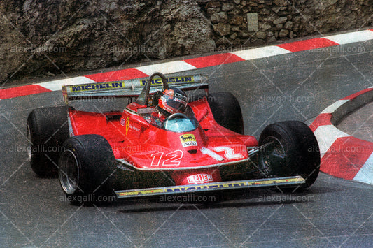 F1 1979 Gilles Villeneuve - Ferrari 312 T4 - 19790008