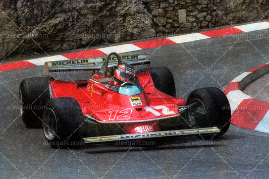 F1 1979 Gilles Villeneuve - Ferrari 312 T4 - 19790008