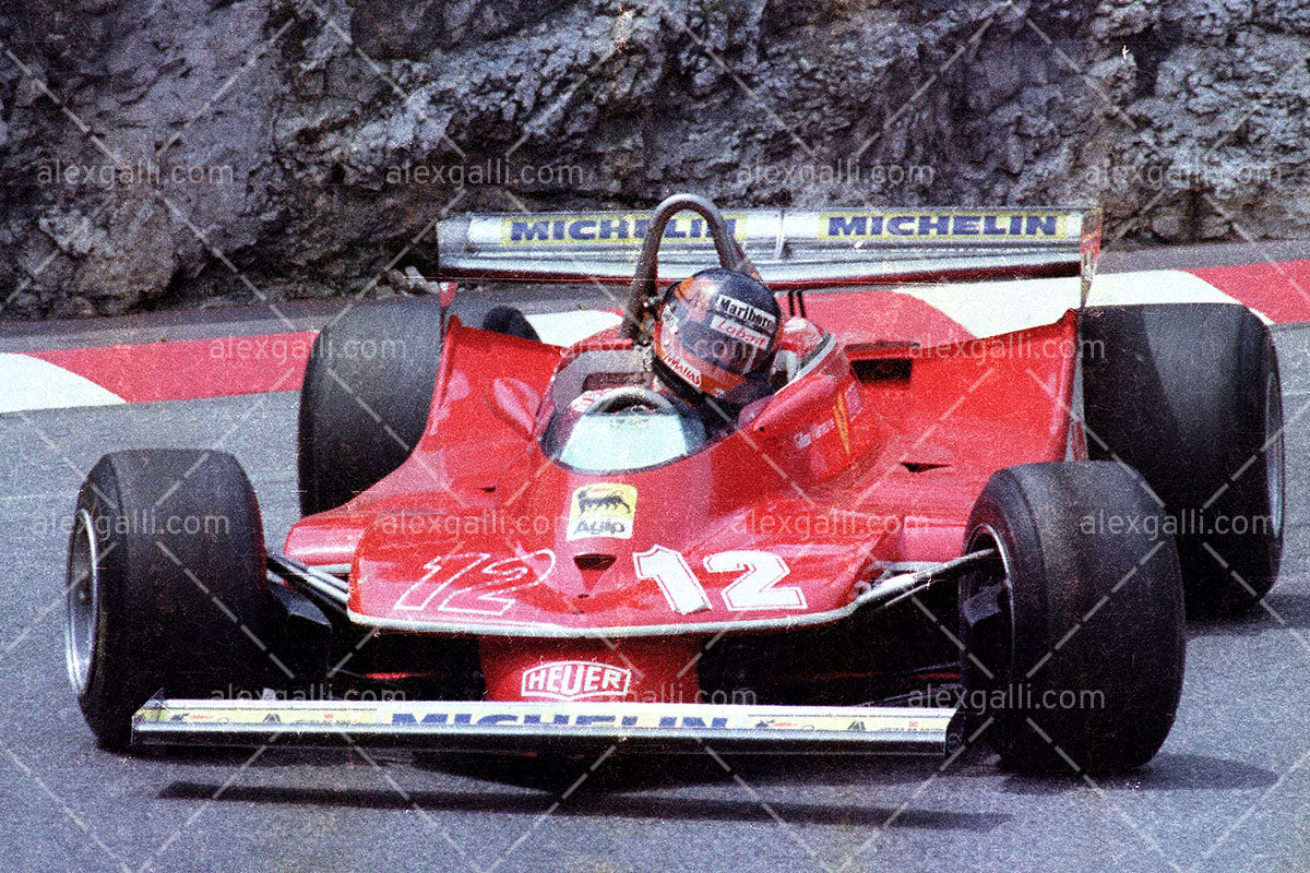 F1 1979 Gilles Villeneuve - Ferrari 312 T4 - 19790041