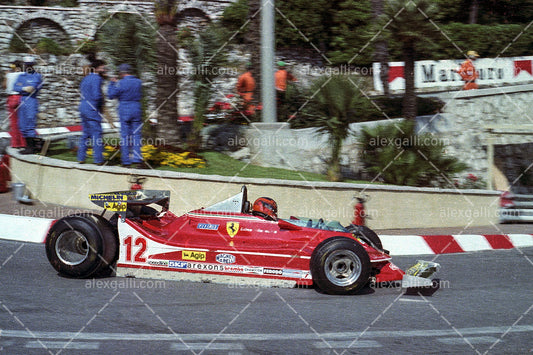 F1 1979 Gilles Villeneuve - Ferrari 312 T4 - 19790042