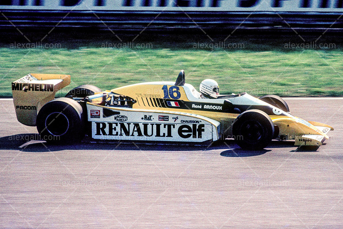 F1 1979 Renè Arnoux - Renault RS10 - 19790017
