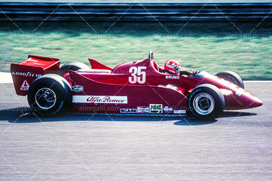 F1 1979 Bruno Giacomelli - Alfa Romeo 177 - 19790035