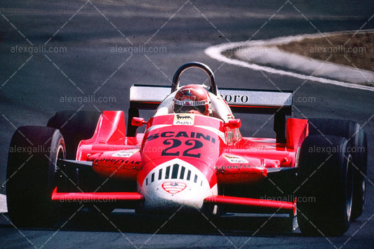 F1 1980 Bruno Giacomelli - Alfa Romeo 179 - 19800028