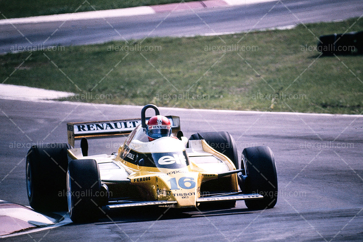 F1 1980 Jean Pierre Jabouille - Renault RE20 - 19800030