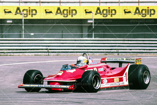 F1 1980 Jody Scheckter - Ferrari 312 T5 - 19800046