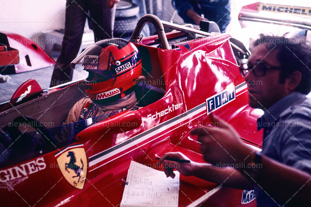 F1 1980 Gilles Villeneuve - Ferrari 312 T5 - 19800048