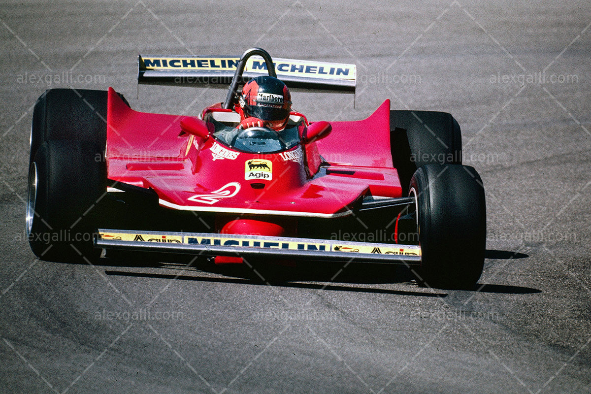 F1 1980 Gilles Villeneuve - Ferrari 312 T5 - 19800049
