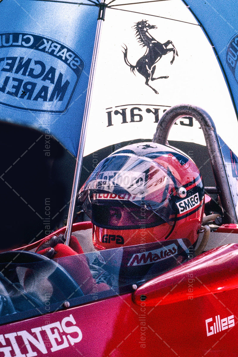 F1 1980 Gilles Villeneuve - Ferrari 312 T5 - 19800050