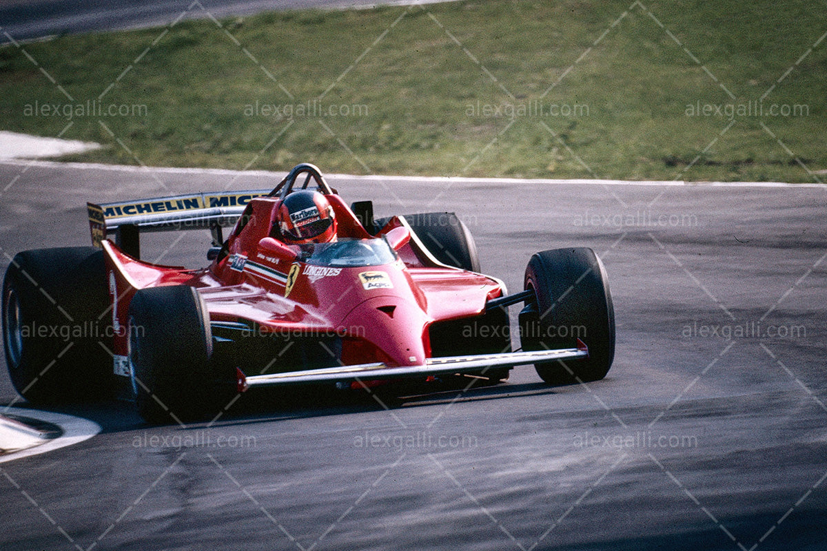 F1 1980 Gilles Villeneuve - Ferrari 126 CK - 19800058