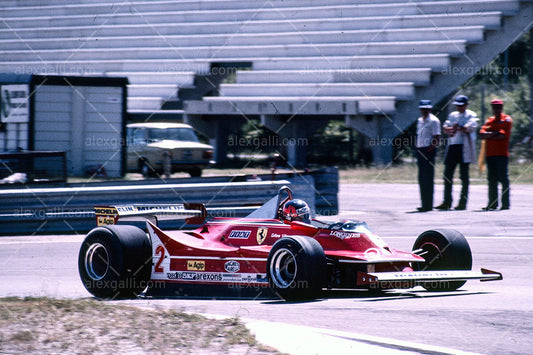F1 1980 Gilles Villeneuve - Ferrari 312 T5 - 19800055