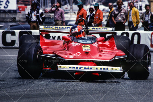 F1 1980 Gilles Villeneuve - Ferrari 312 T5 - 19800056