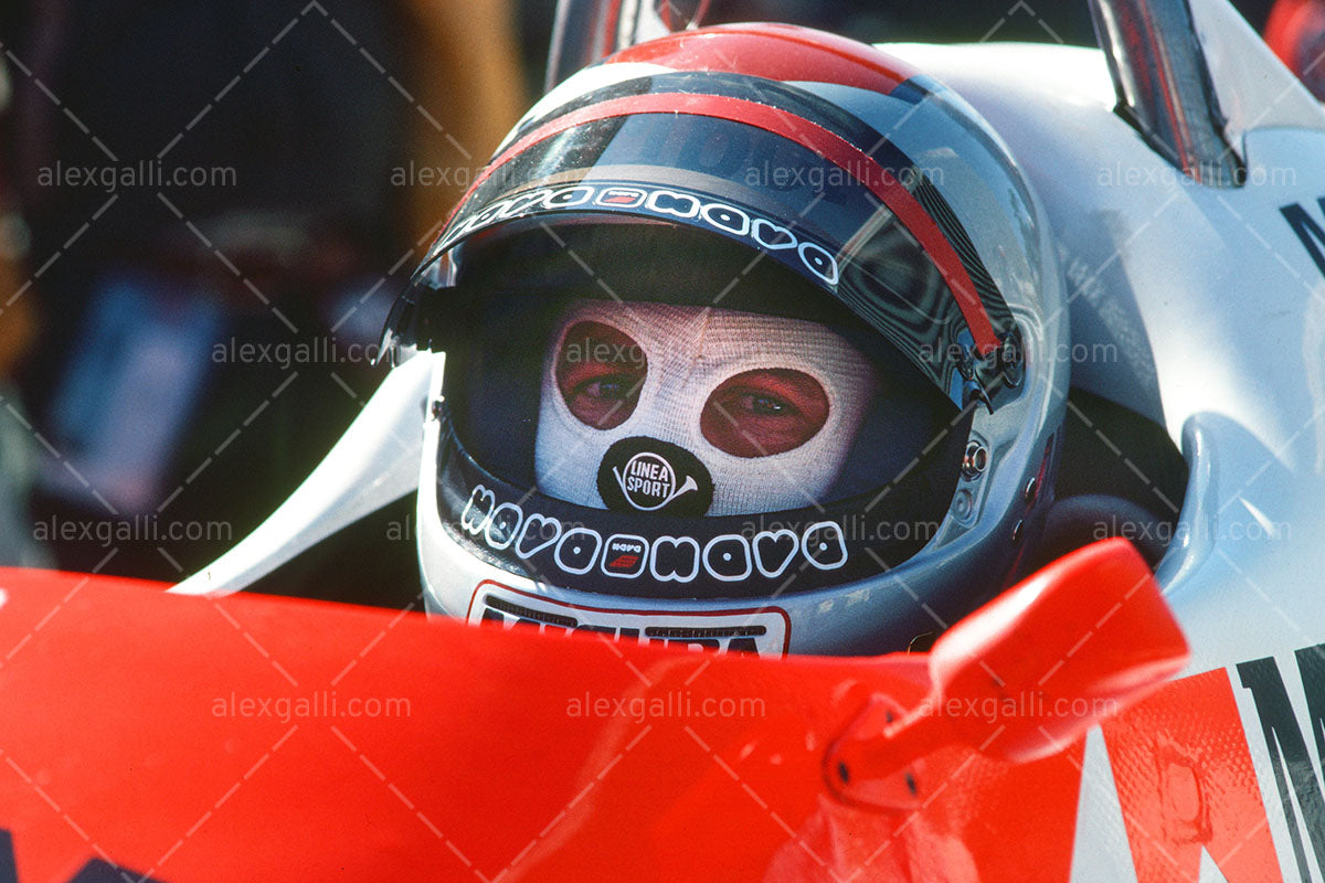 F1 1981 Mario Andretti - Alfa Romeo 179 - 19810074