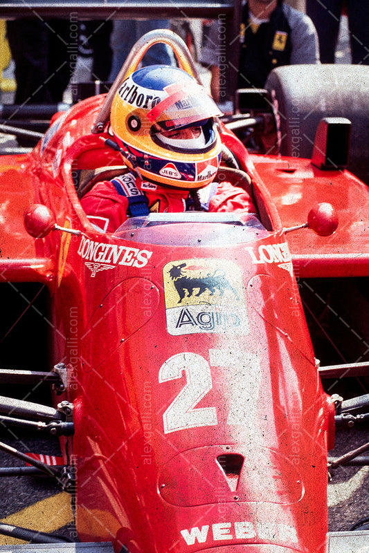 F1 1985 Michele Alboreto - Ferrari 156/85 - 19850162