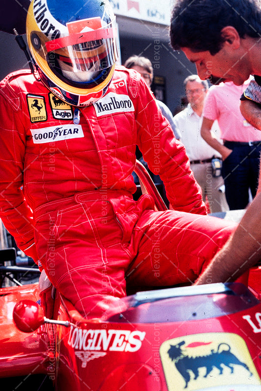 F1 1985 Michele Alboreto - Ferrari 156/85 - 19850166