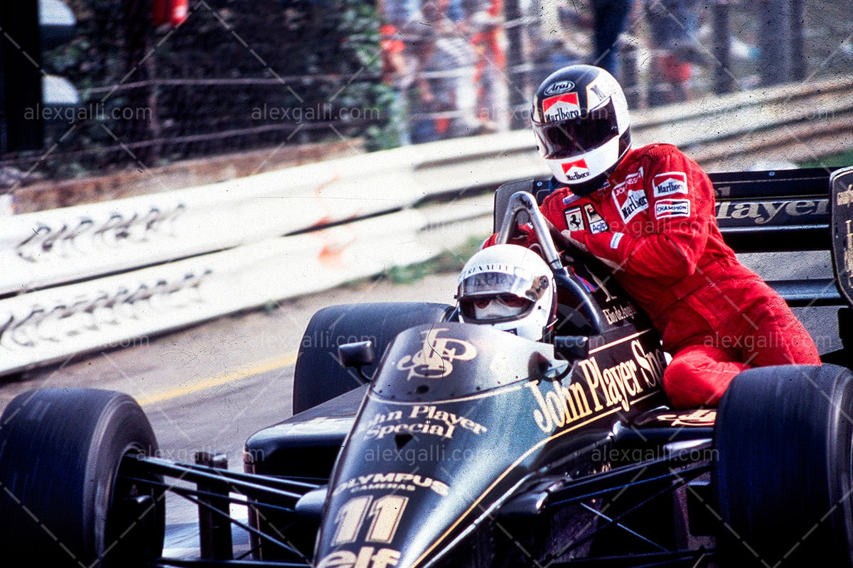 F1 1985 Stefan Johansson - Elio De Angelis - 19850167