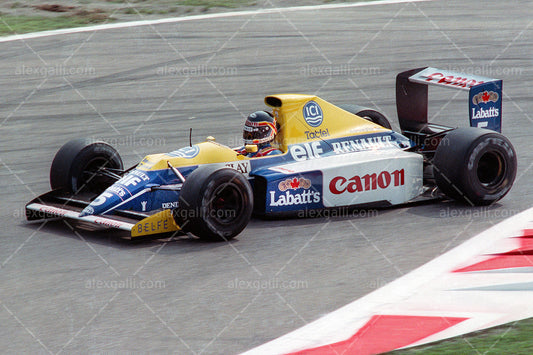 F1 1990 Thierry Boutsen - Williams FW13B - 19900016