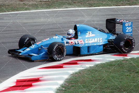 F1 1990 Nicola Larini - Ligier JS33B - 19900027