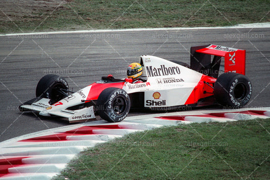 F1 1990 Ayrton Senna - McLaren MP4/5B - 19900069