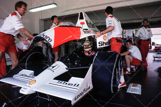 F1 1990 Ayrton Senna - McLaren MP4/5B - 19900072