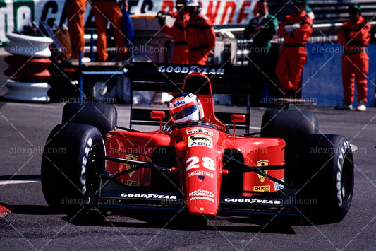 F1 1991 Jean Alesi - Ferrari 642 - 19910007