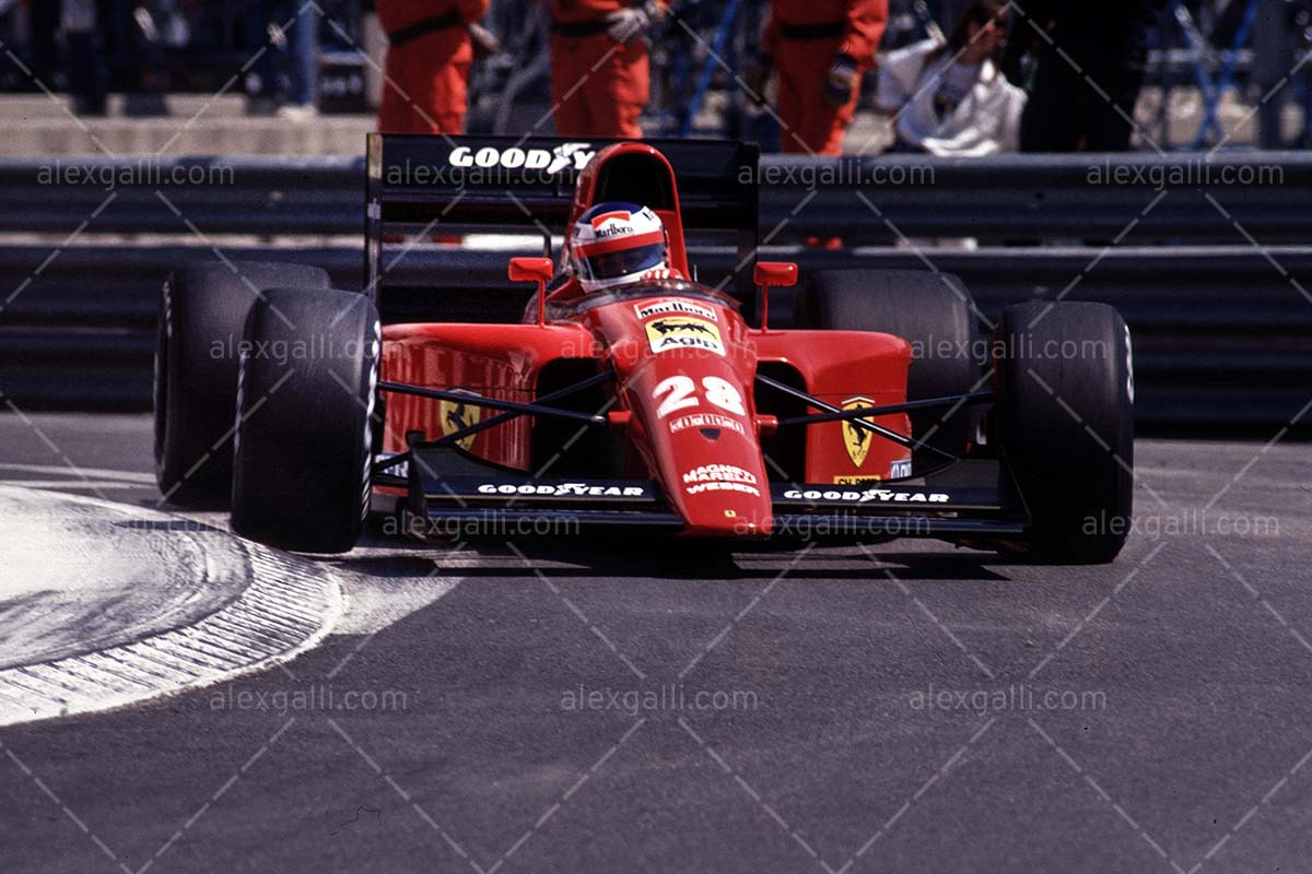 F1 1991 Jean Alesi - Ferrari 642 - 19910008