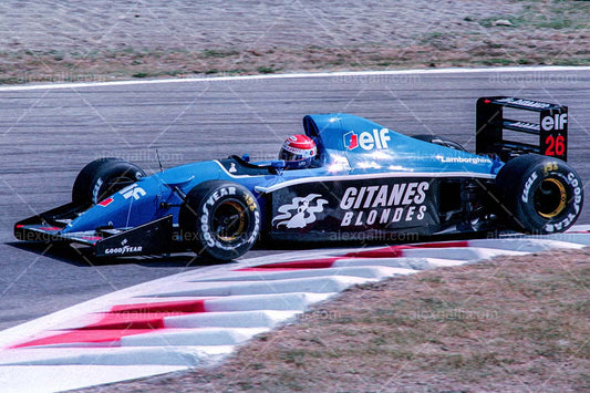 F1 1991 Erik Comas - Ligier JS35 - 19910023