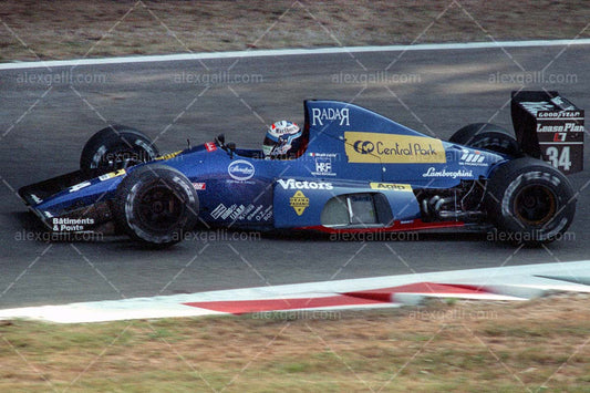 F1 1991 Nicola Larini - Lamborghini 291 - 19910030