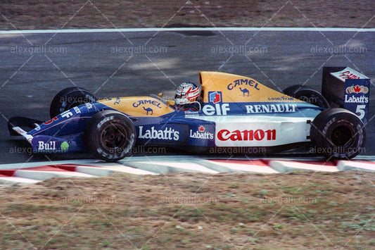 F1 1991 Nigel Mansell - Williams FW14 - 19910034