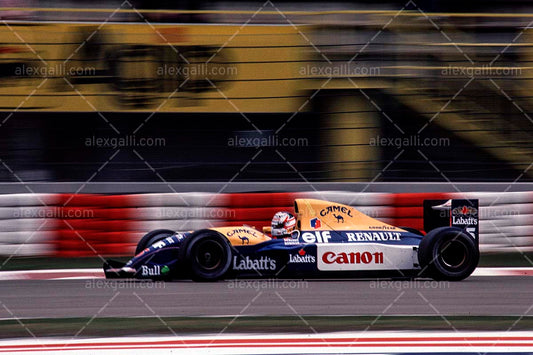F1 1991 Nigel Mansell - Williams FW14 - 19910037