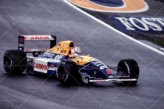 F1 1991 Nigel Mansell - Williams FW14 - 19910040