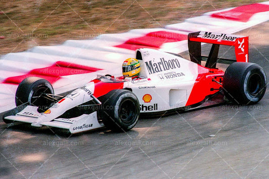 F1 1991 Ayrton Senna - McLaren MP4/6 - 19910069