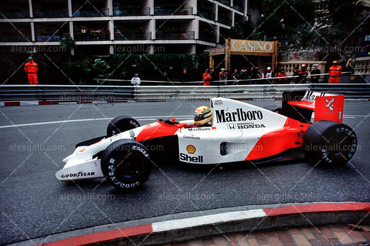 F1 1991 Ayrton Senna - McLaren MP4/6 - 19910071