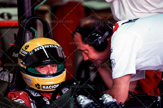 F1 1991 Ayrton Senna - McLaren MP4/6 - 19910072