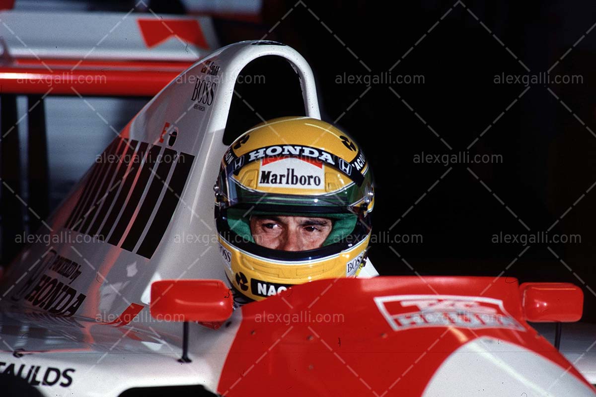 F1 1991 Ayrton Senna - McLaren MP4/6 - 19910073