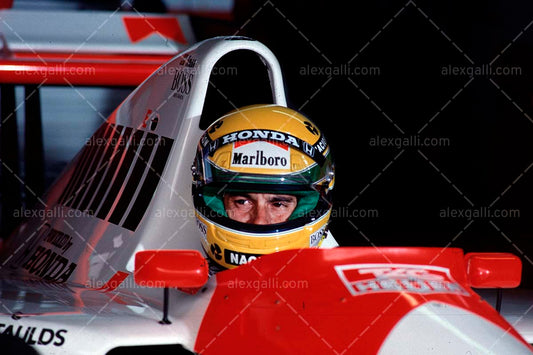 F1 1991 Ayrton Senna - McLaren MP4/6 - 19910073