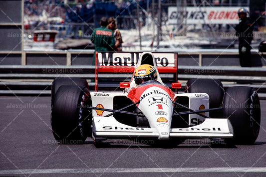 F1 1991 Ayrton Senna - McLaren MP4/6 - 19910075