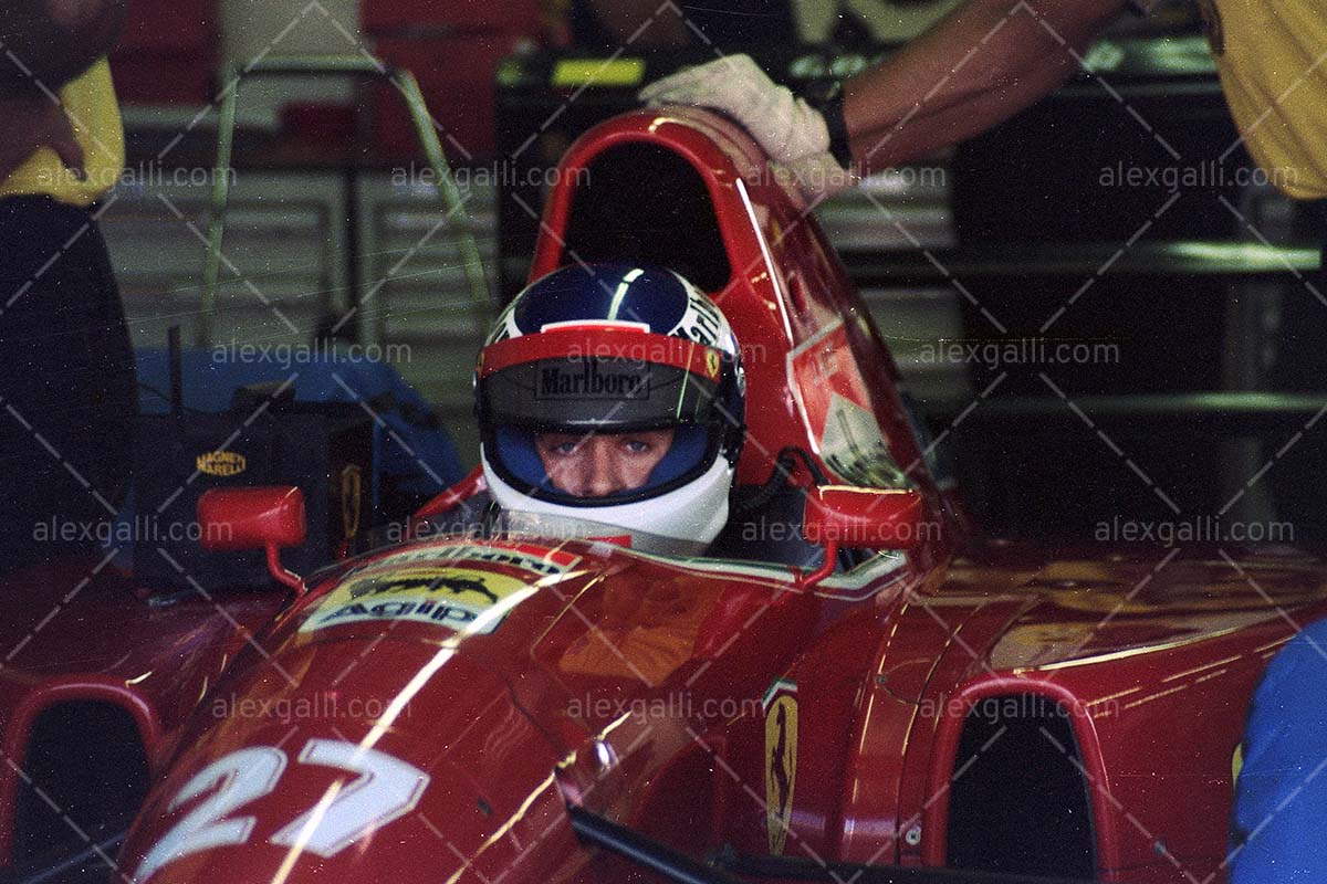 F1 1992 Jean Alesi - Ferrari F92A - 19920003