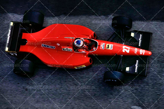 F1 1992 Jean Alesi - Ferrari F92A - 19920008