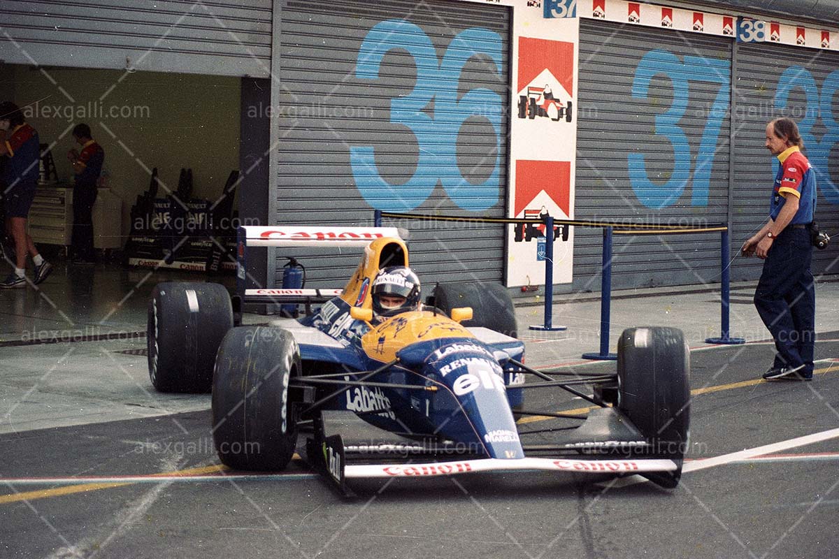 F1 1992 Damon Hill - Williams FW14B - 19920031