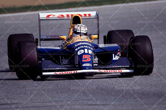 F1 1992 Nigel Mansell - Williams FW14B - 19920034