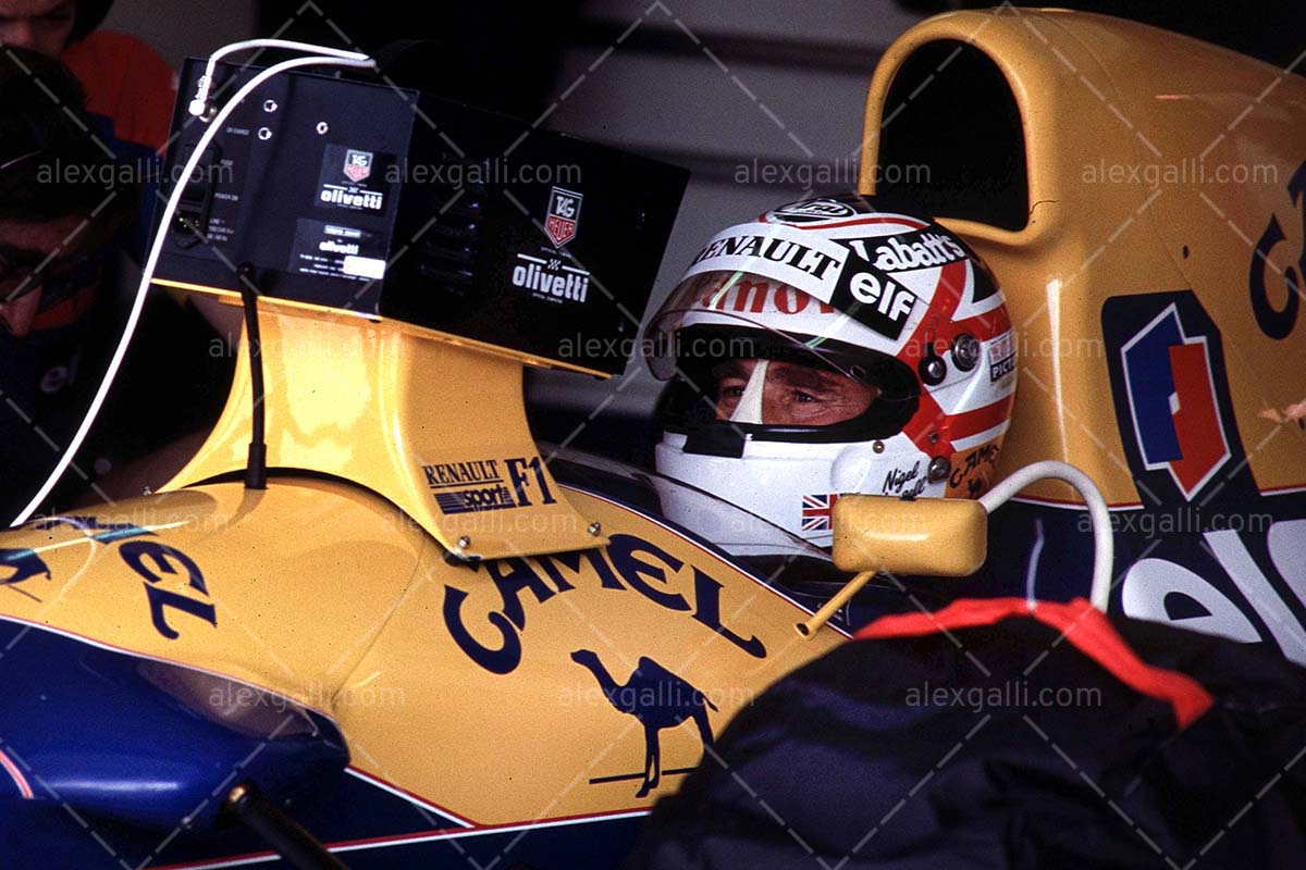 F1 1992 Nigel Mansell - Williams FW14B - 19920036