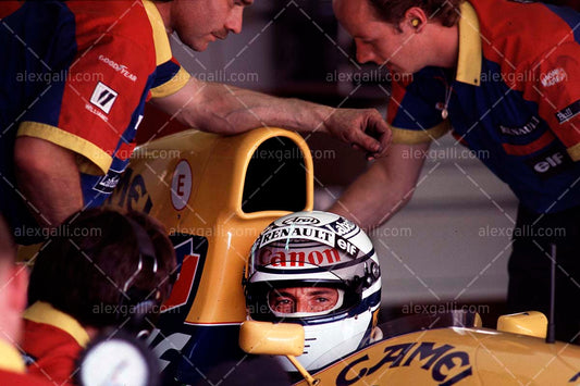 F1 1992 Riccardo Patrese - Williams FW14B - 19920042