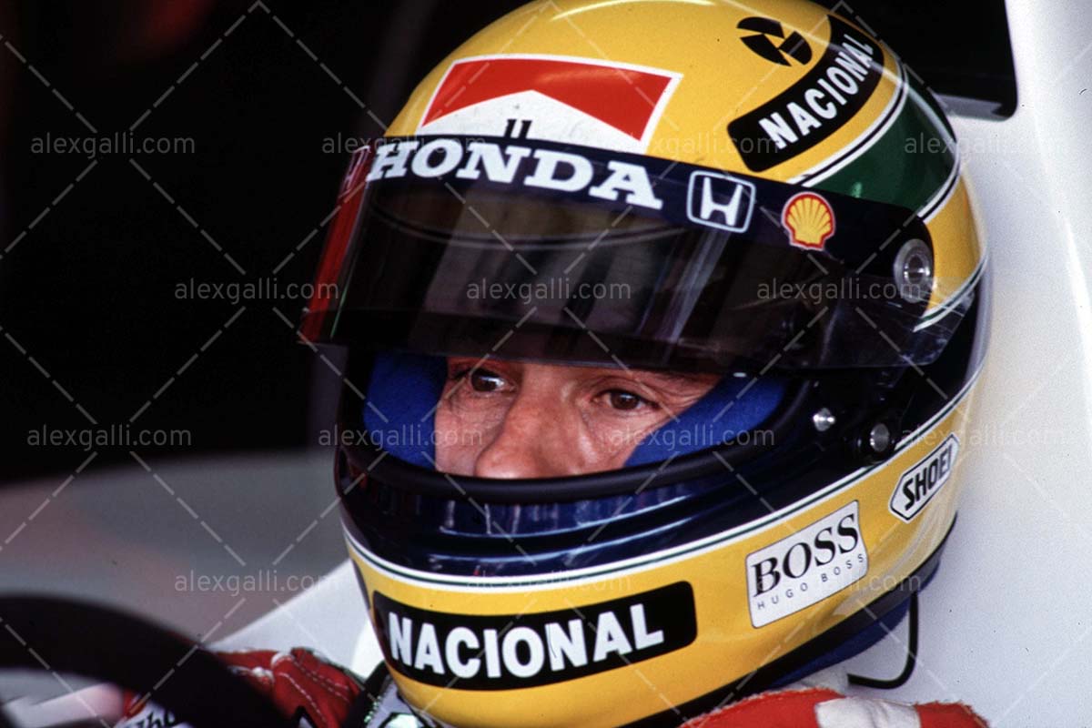 F1 1992 Ayrton Senna - McLaren MP4/7 - 19920050