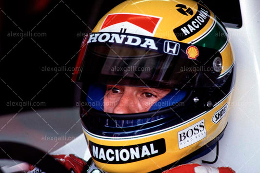 F1 1992 Ayrton Senna - McLaren MP4/7 - 19920050