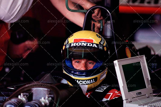 F1 1992 Ayrton Senna - McLaren MP4/7 - 19920051